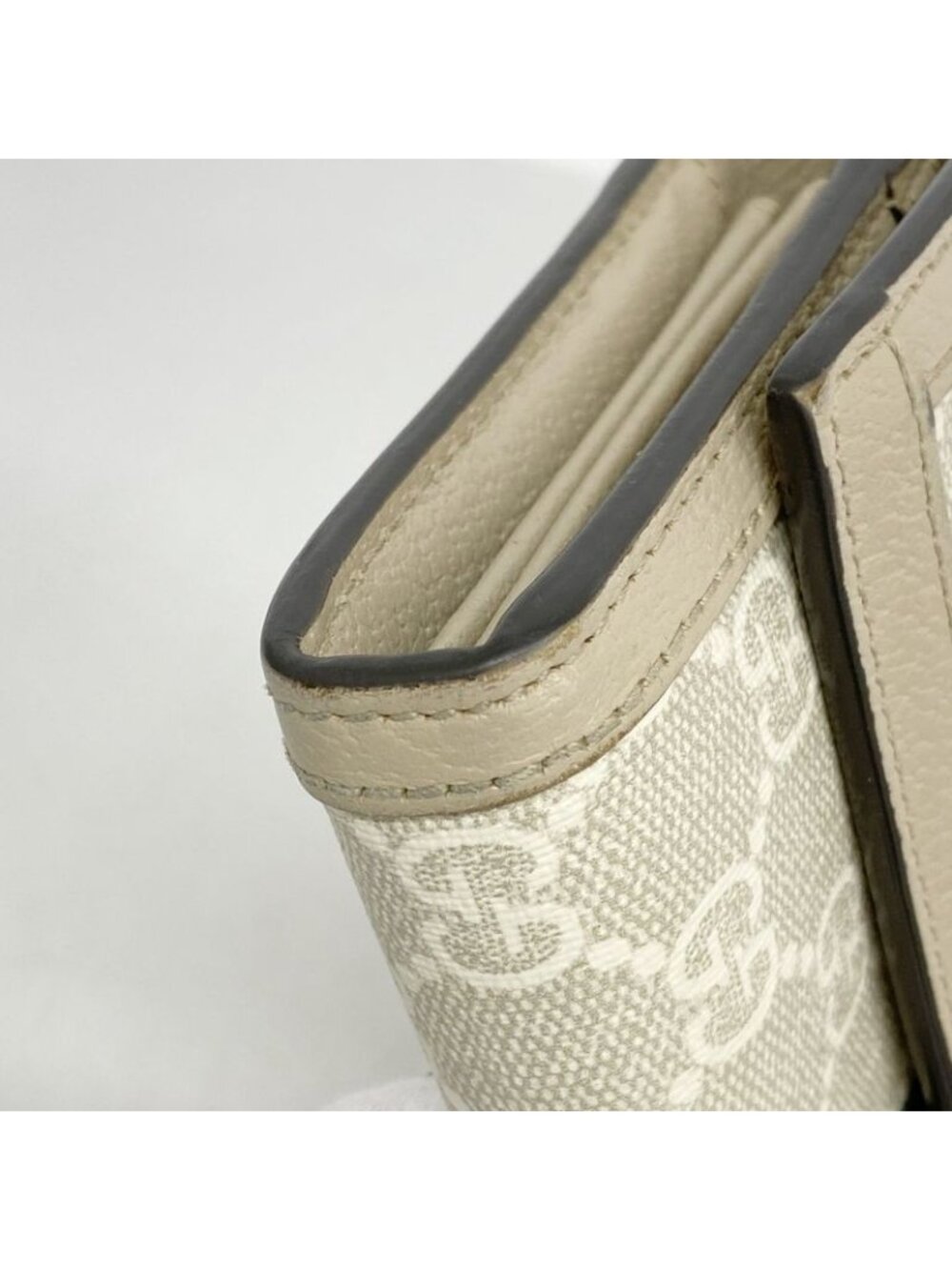Gucci Wallet Ophidia Beige Gold - Picture 5 of 10